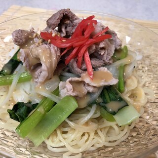 豚しゃぶ冷やし麺